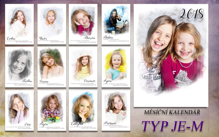 Fotografie JE-M.jpg v galerii Závěsné měsíční kalendáře od fotografky Eriky Matějkové
