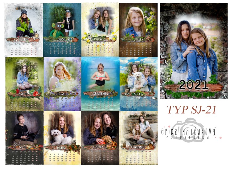 Fotografie NAHLED-SJ21.jpg v galerii Závěsné měsíční kalendáře od fotografky Eriky Matějkové