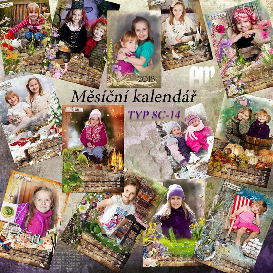Fotografie SC-14.jpg v galerii Závěsné měsíční kalendáře od fotografky Eriky Matějkové