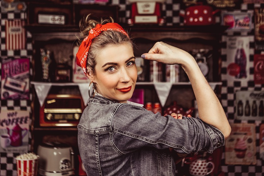Fotografie BO7A4792-2.JPG v galerii Ženy - Retro (Pin up) od fotografky Eriky Matějkové
