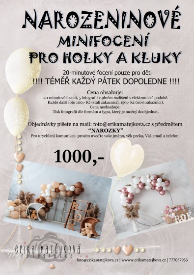 Fotografie 2024-NAROZKY.jpg v galerii Narozky od fotografky Eriky Matějkové