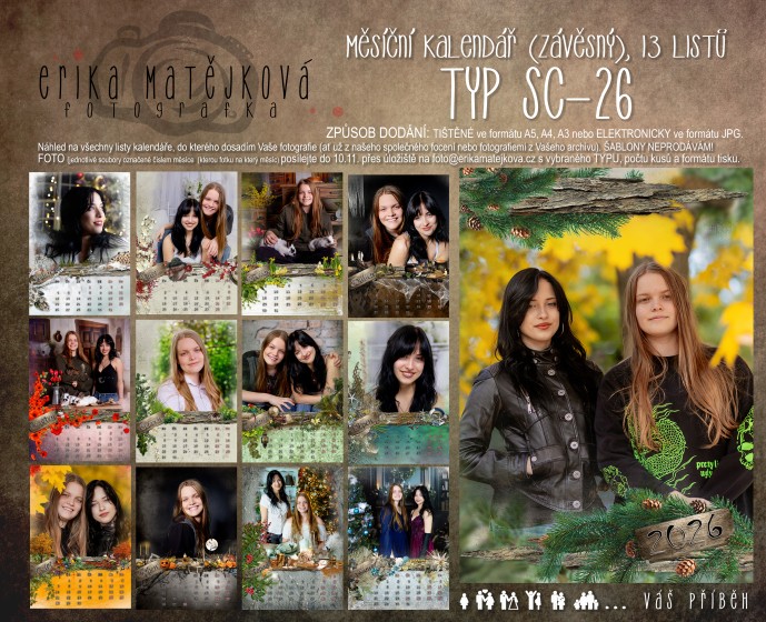 Fotografie sc26.jpg v galerii Závěsné měsíční kalendáře od fotografky Eriky Matějkové