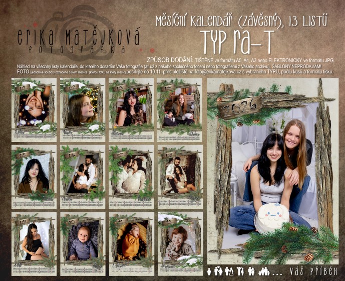 Fotografie rat.jpg v galerii Závěsné měsíční kalendáře od fotografky Eriky Matějkové