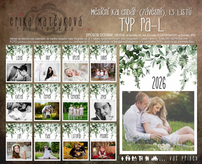 Fotografie RAL.jpg v galerii Závěsné měsíční kalendáře od fotografky Eriky Matějkové